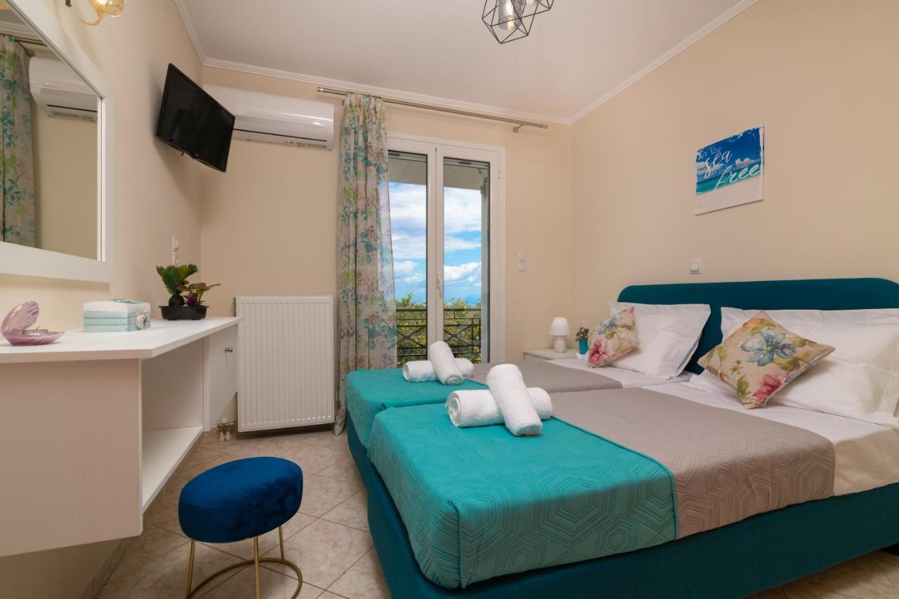 Sosos 2 Bedroom House With Sea View พลานอส ภายนอก รูปภาพ